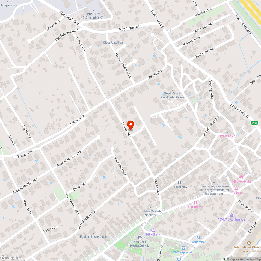 Diósd Hársfa utca bejárata kifogásolható állapotban bejelentés helye