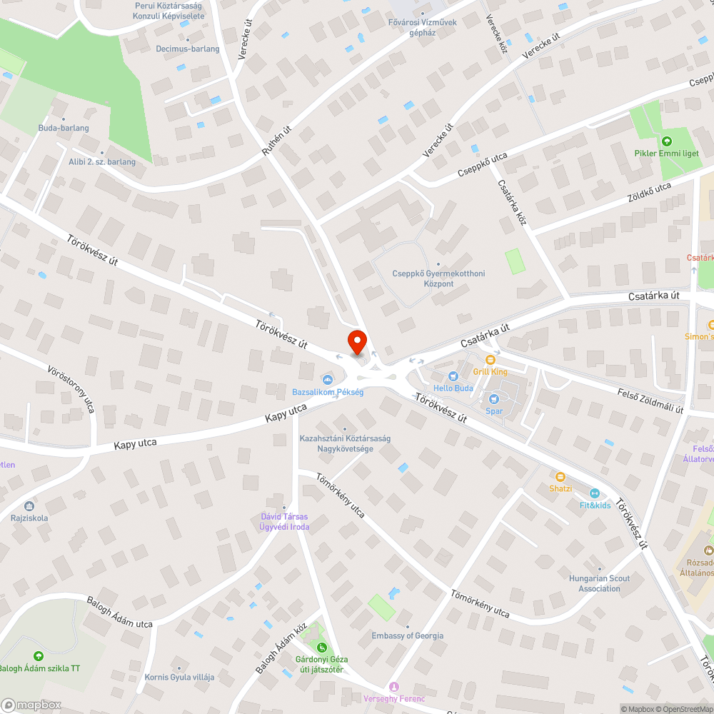 Doboz bejelentés helye