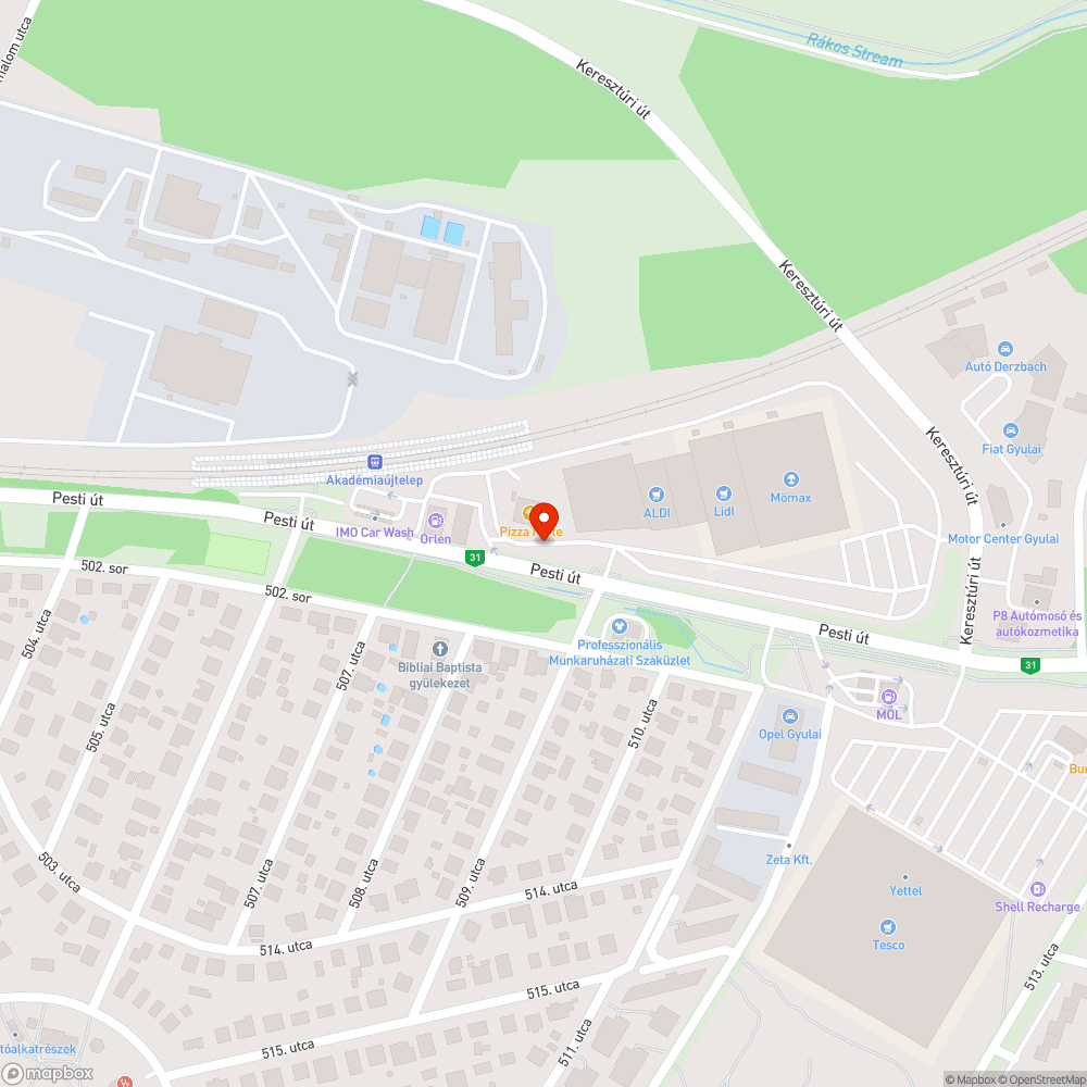 Bokor bejelentés helye