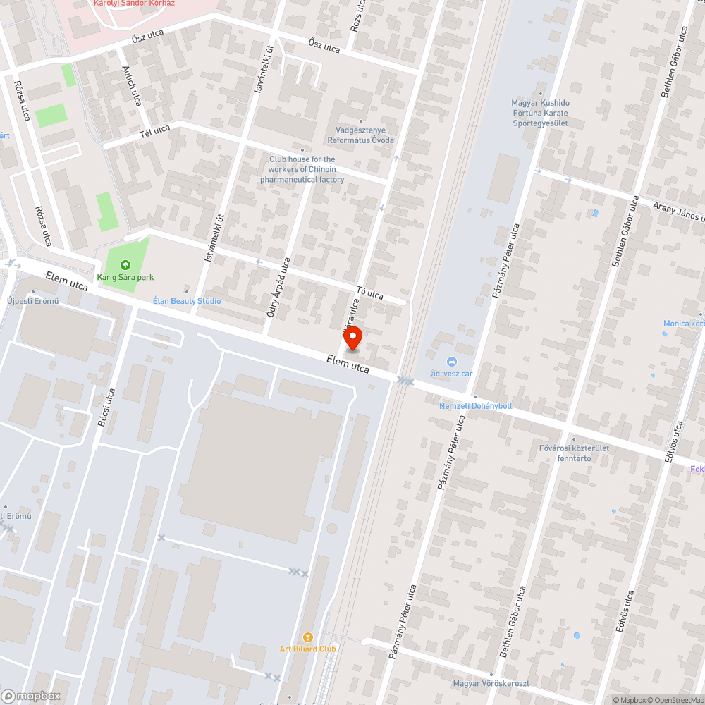 Roncs FIAT Punto bejelentés helye