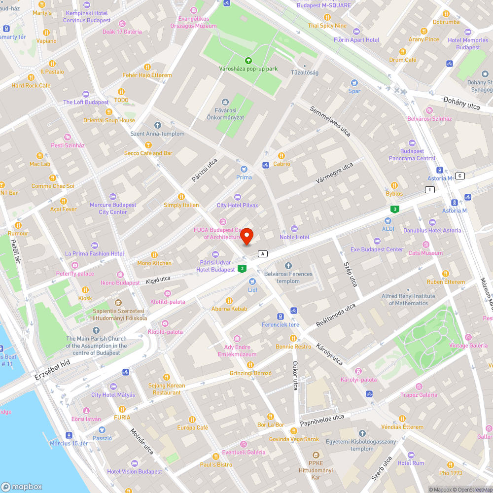 Kukák a zebránál bejelentés helye