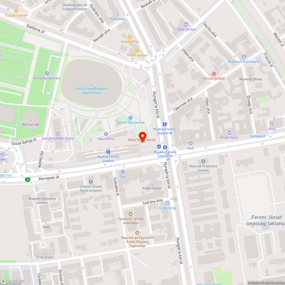 Metró kijárat bejelentés helye