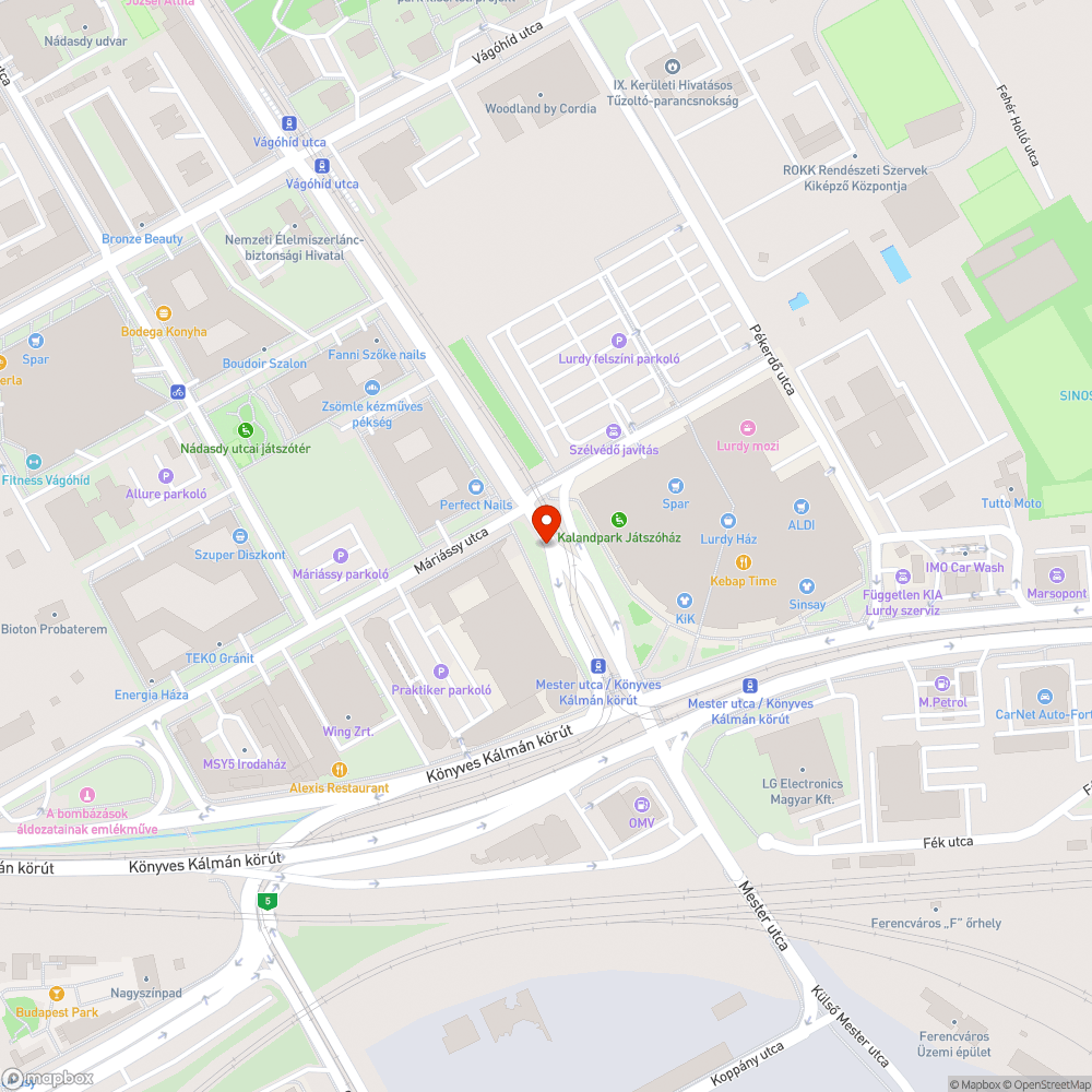 Lelógó villanydrót bejelentés helye