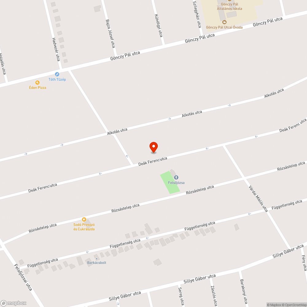 Sérült buszmegálló tábla bejelentés helye