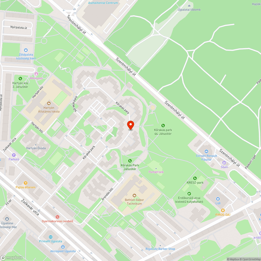 Madáretető hiánya bejelentés helye