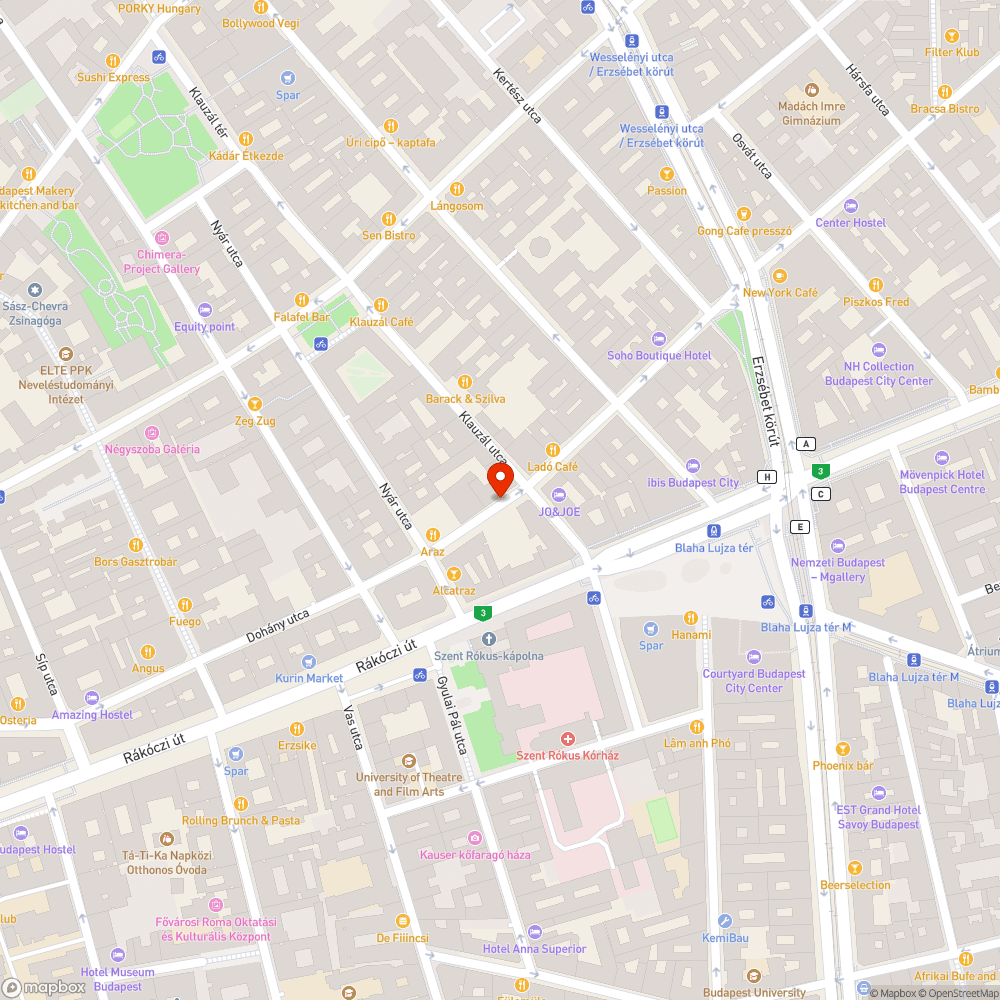 Járda probléma bejelentés helye