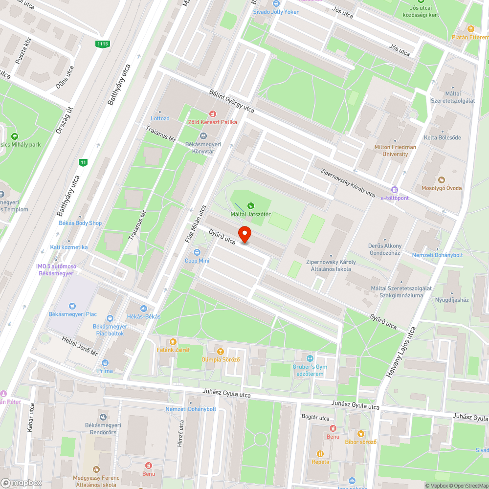 Út és parkoló állapota – Költségvetési javaslat 2. bejelentés helye