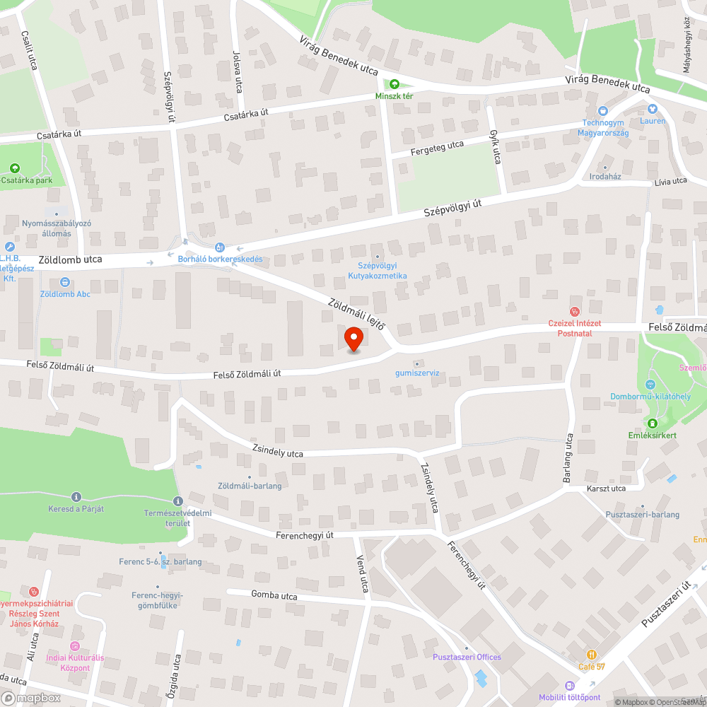 Jeges járda bejelentés helye