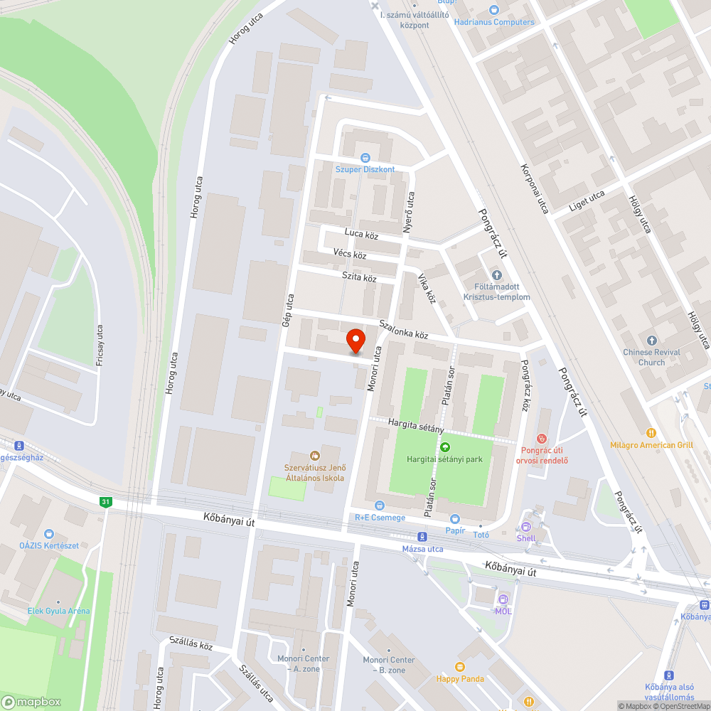 Veszélyes tetőcserép bejelentés helye