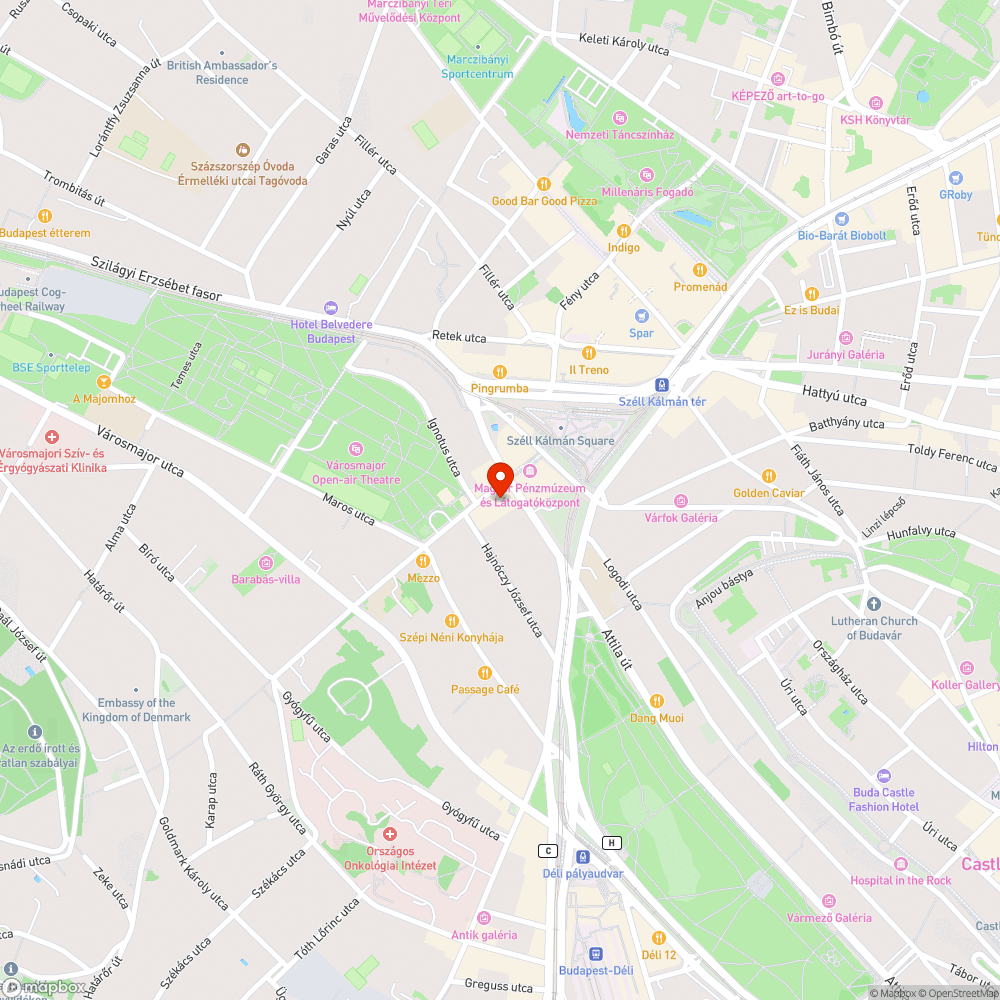 Forgalmas járdát elfoglaló sótartó bejelentés helye