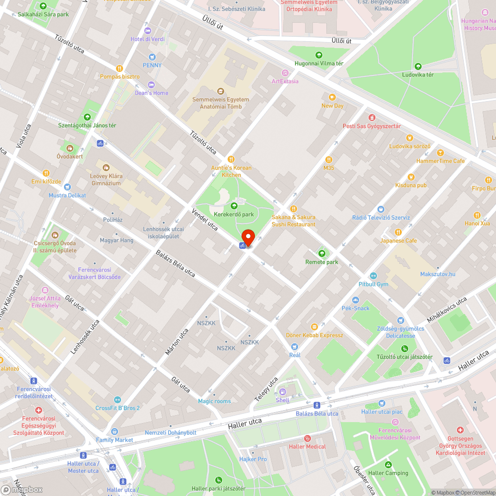 Kidőlt behajtani tilos tábla bejelentés helye