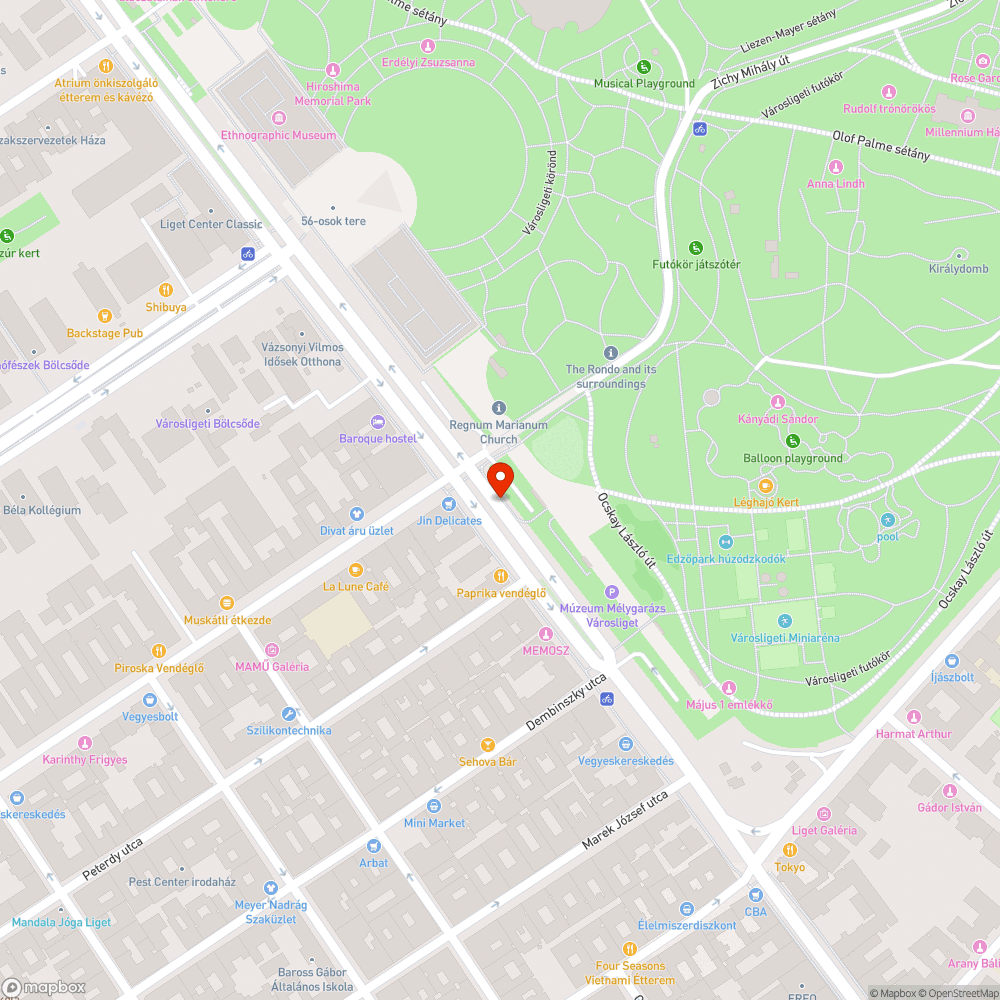 Otthagyott tárgy bejelentés helye