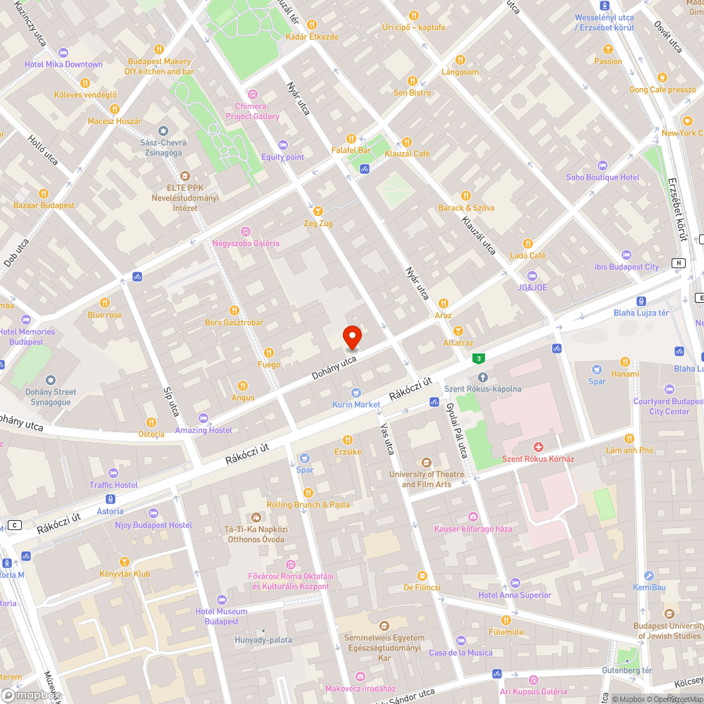 Európa itt végződik bejelentés helye