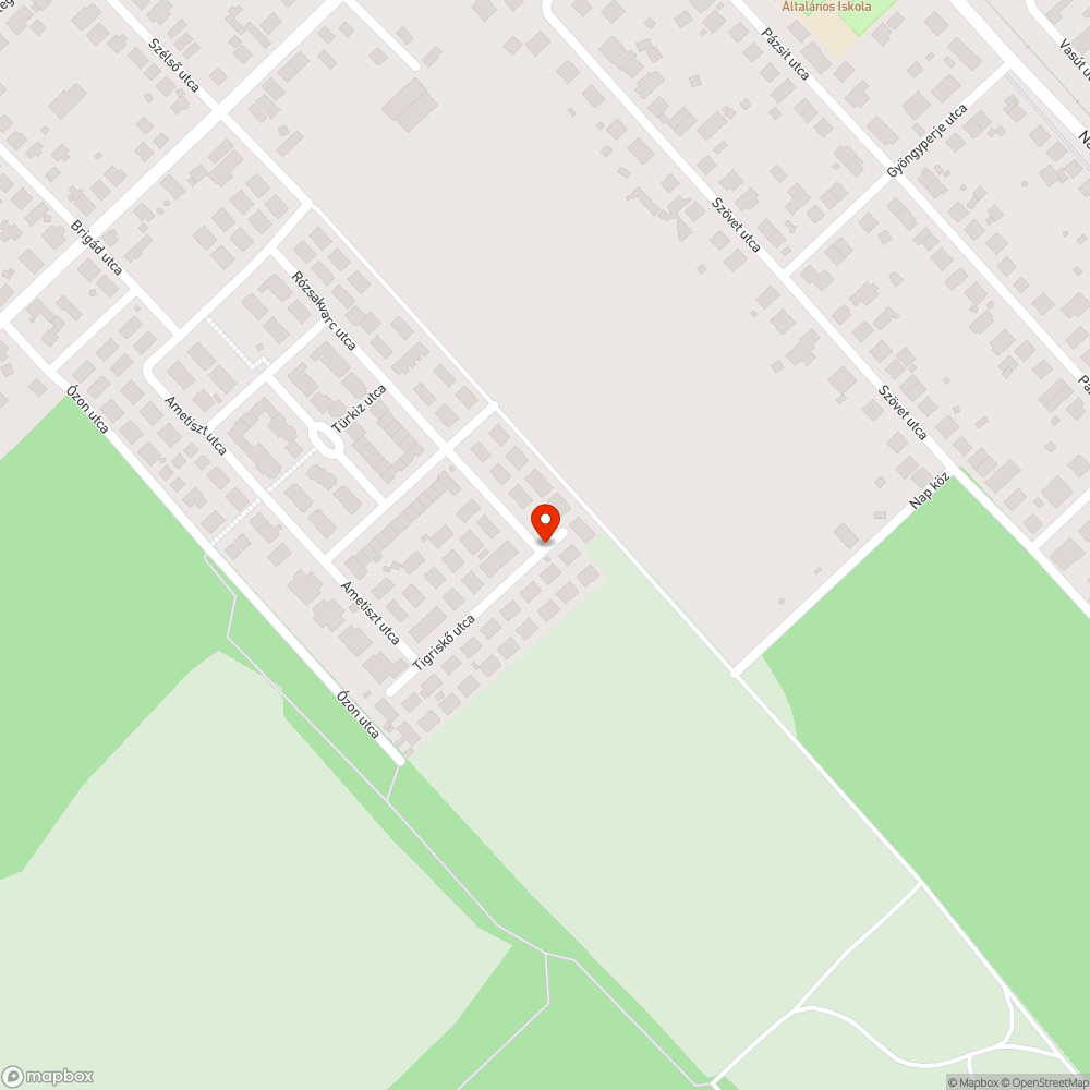 Lakópark betonnal bejelentés helye