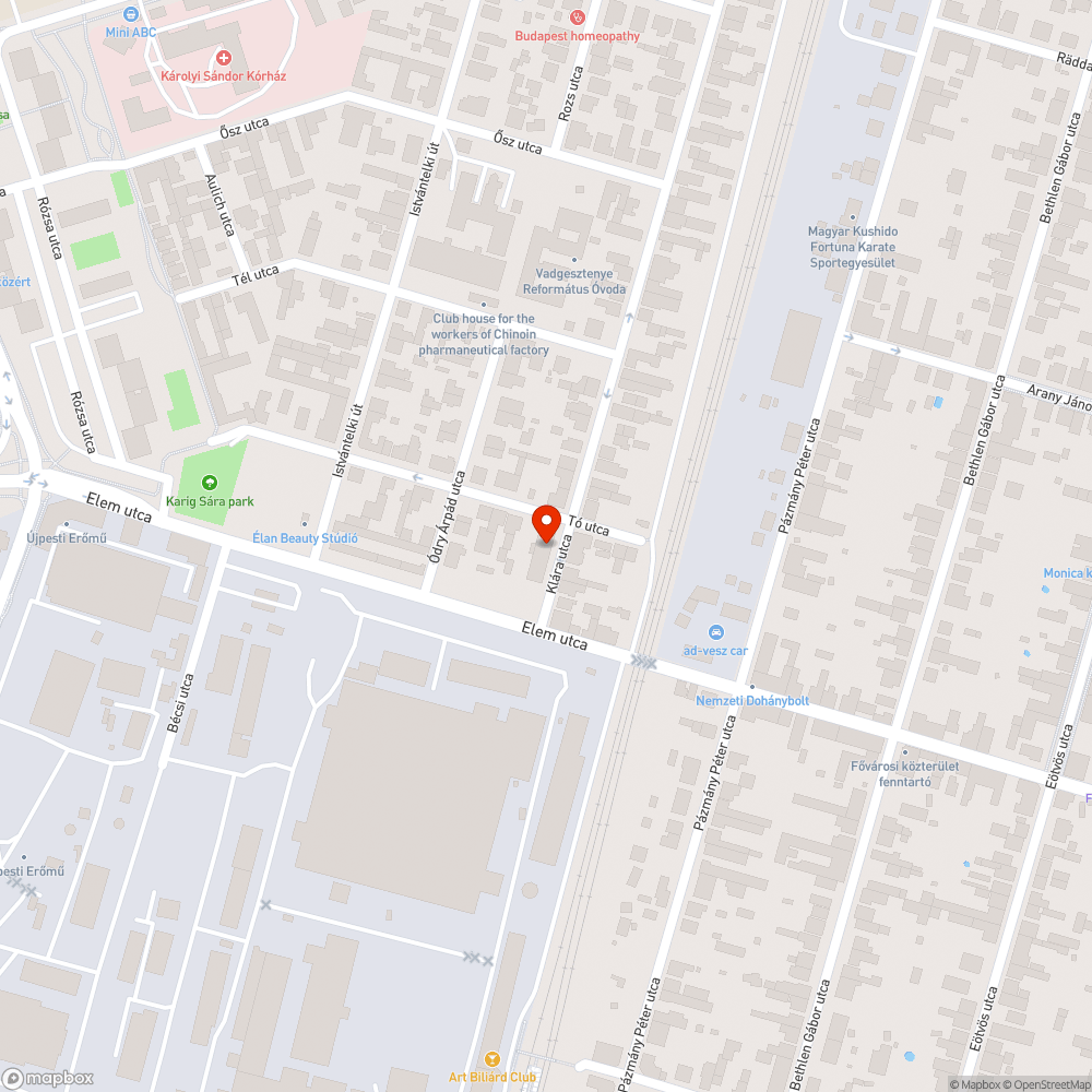 Rendszám nélküli tehergépkocsi bejelentés helye