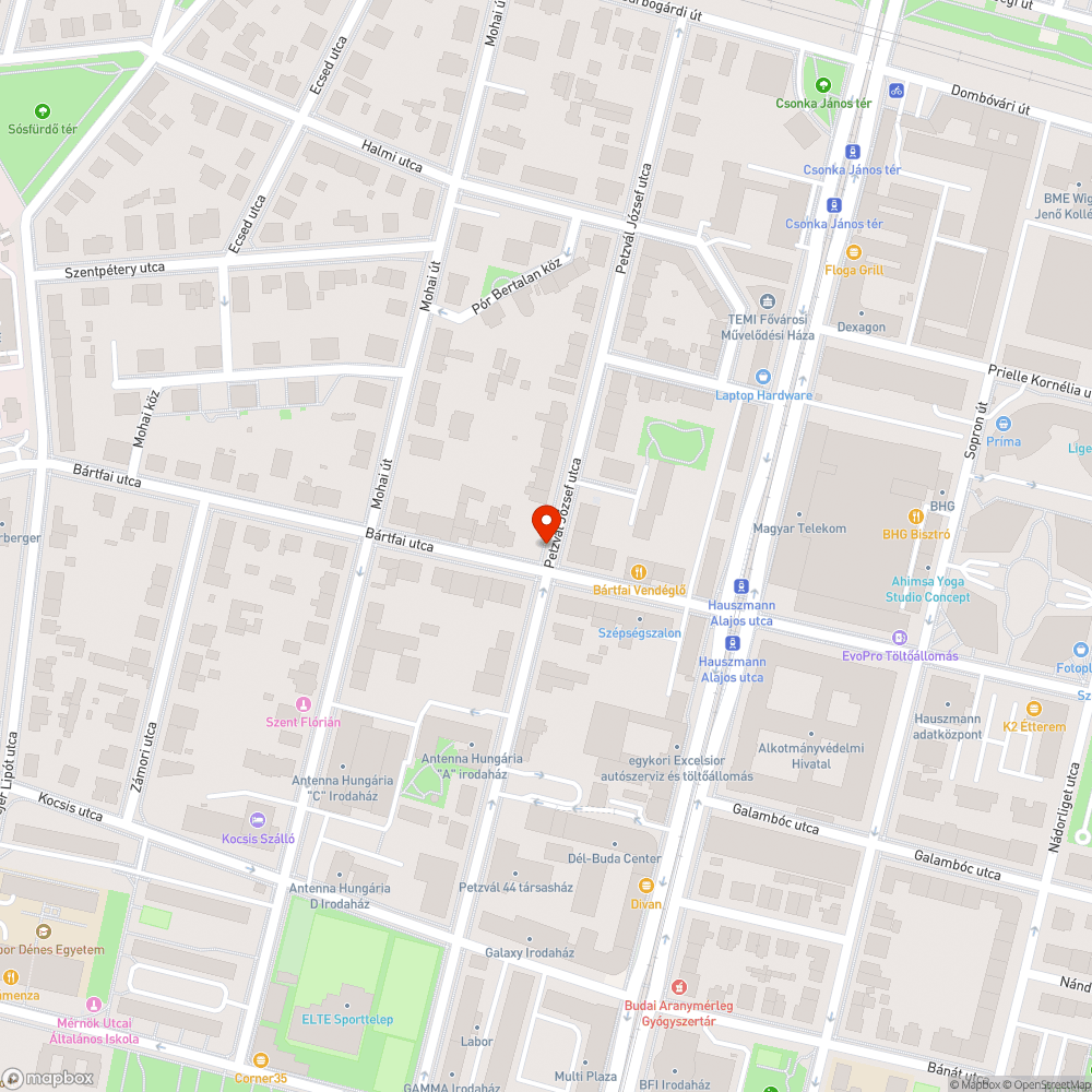 Útjelző tábla bejelentés helye