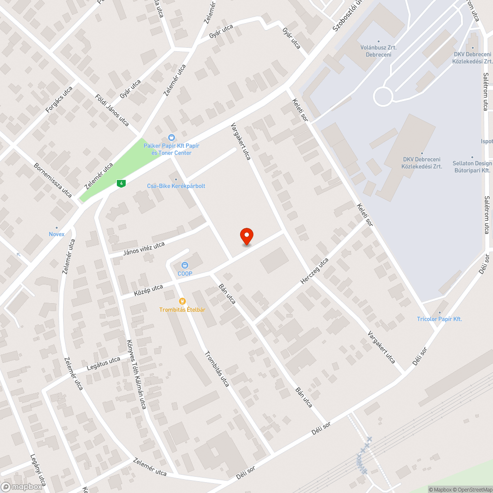 Nem működő közvilágítás bejelentés helye