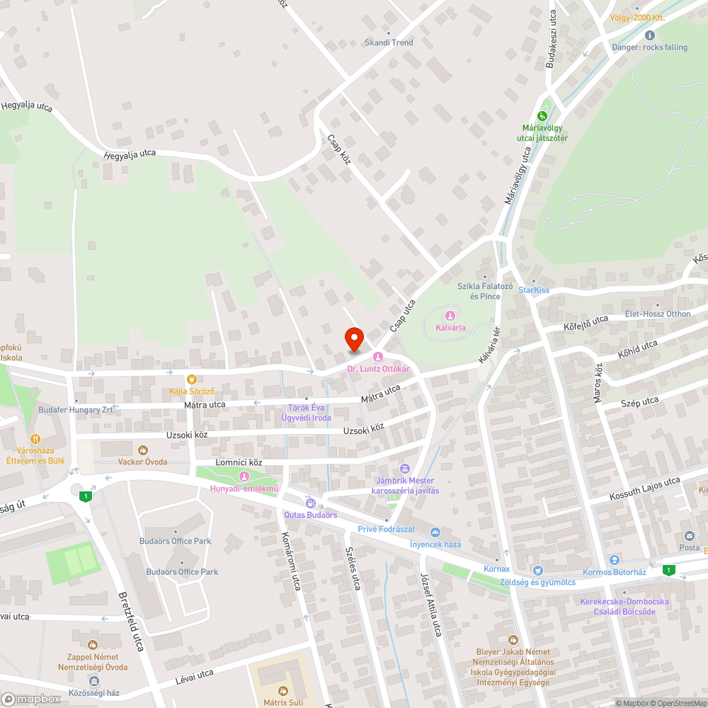 Növény kinőtt a járdára bejelentés helye