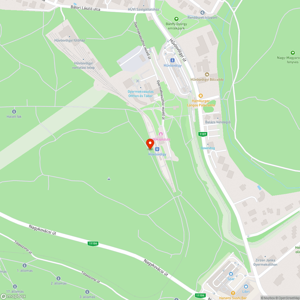 Kidölt fák bejelentés helye