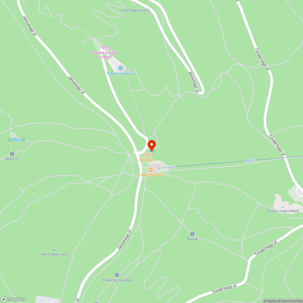 Elhanyagolt kilátó bejelentés helye