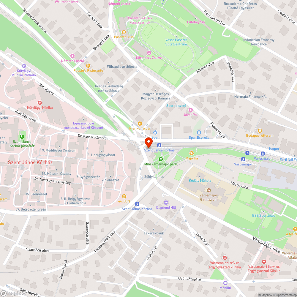 Közlekedési lámpa dülöngél bejelentés helye