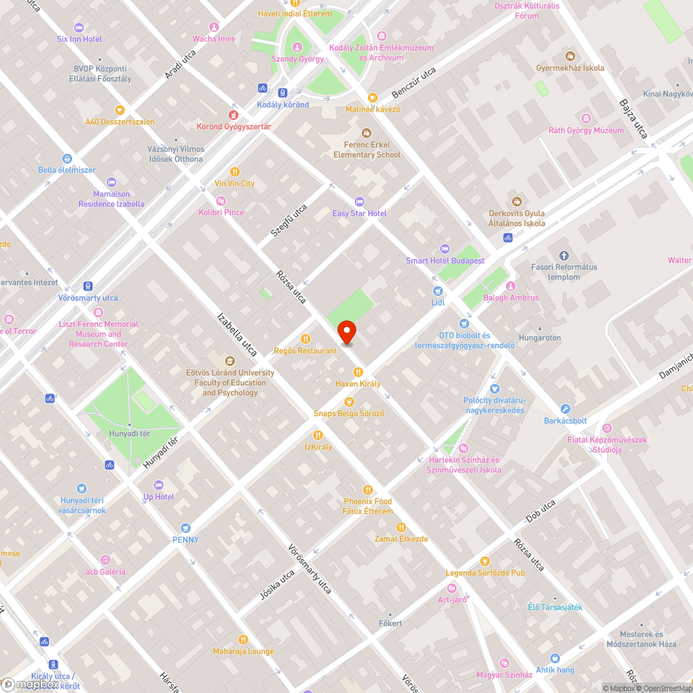 Rózsa Ká tyúk bejelentés helye