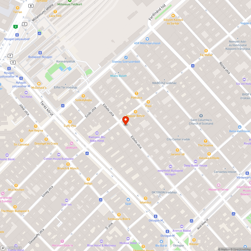 Megsüllyedt fedlap bejelentés helye