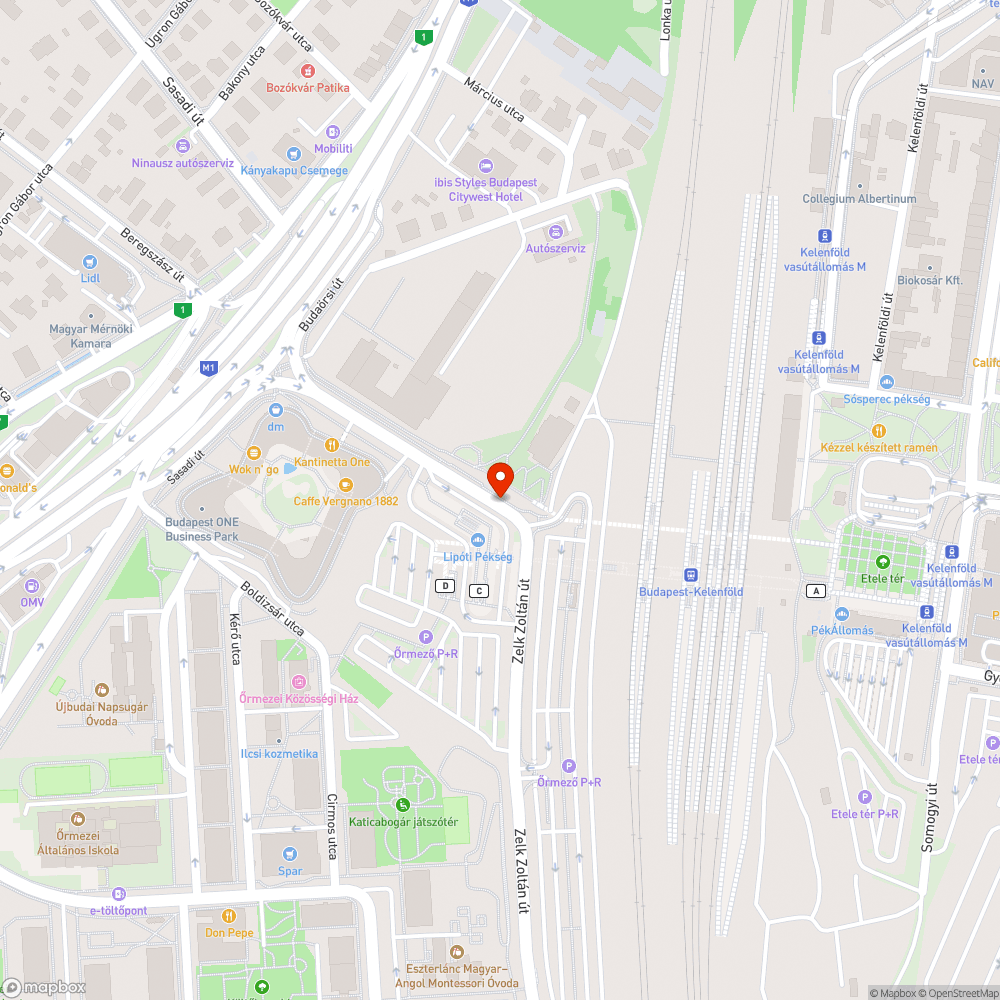 Széttúrt zöldterület, útra felhordott sár bejelentés helye