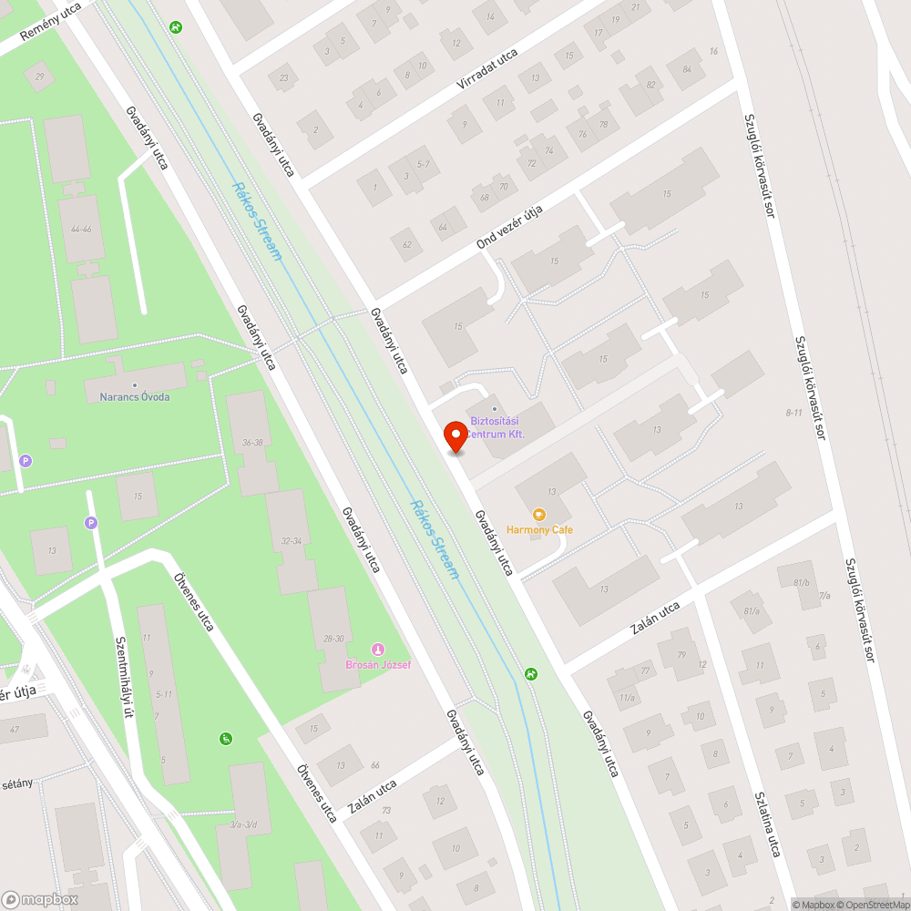 Burkolat lóg bejelentés helye