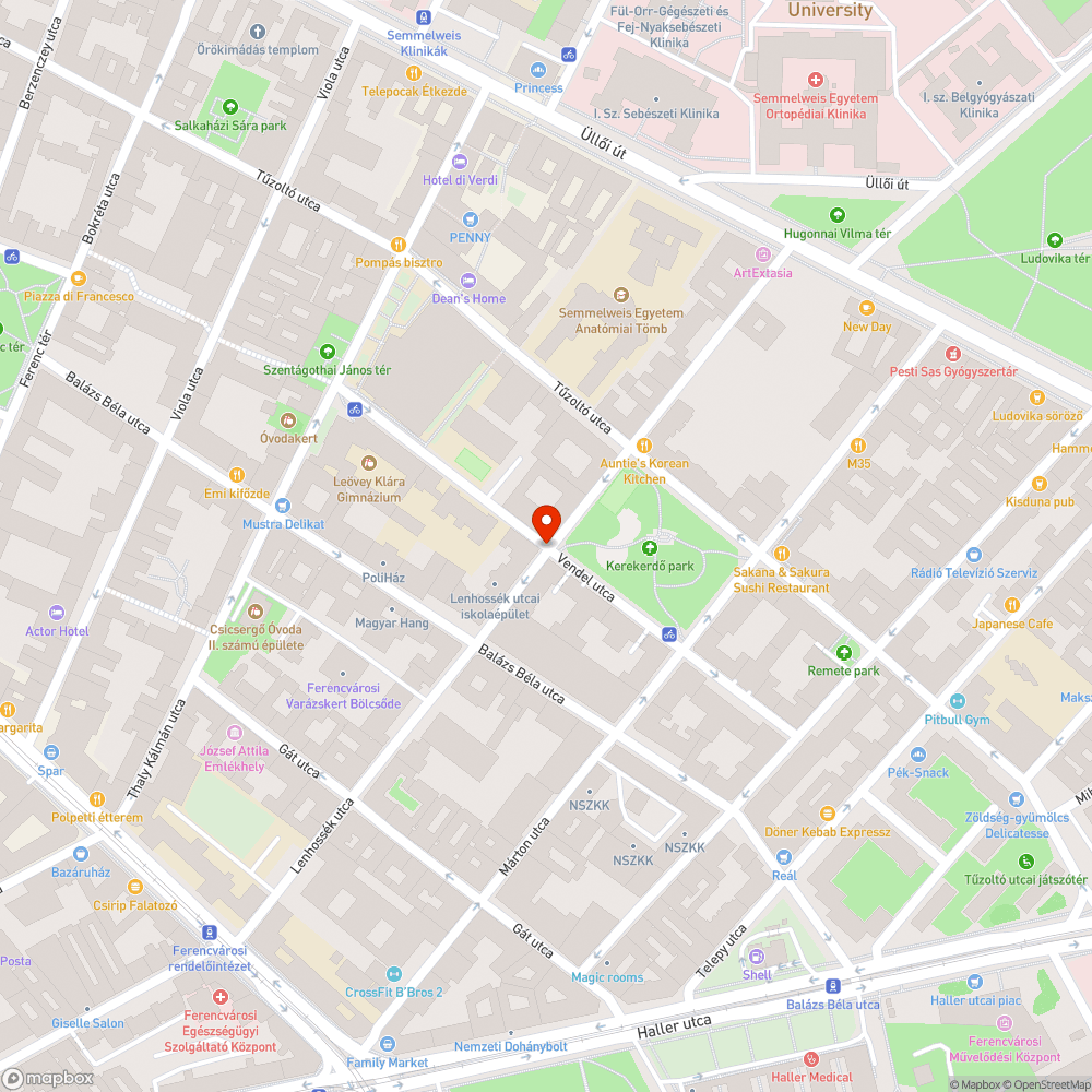 Kidőlt járdaoszlopok, betört járda bejelentés helye