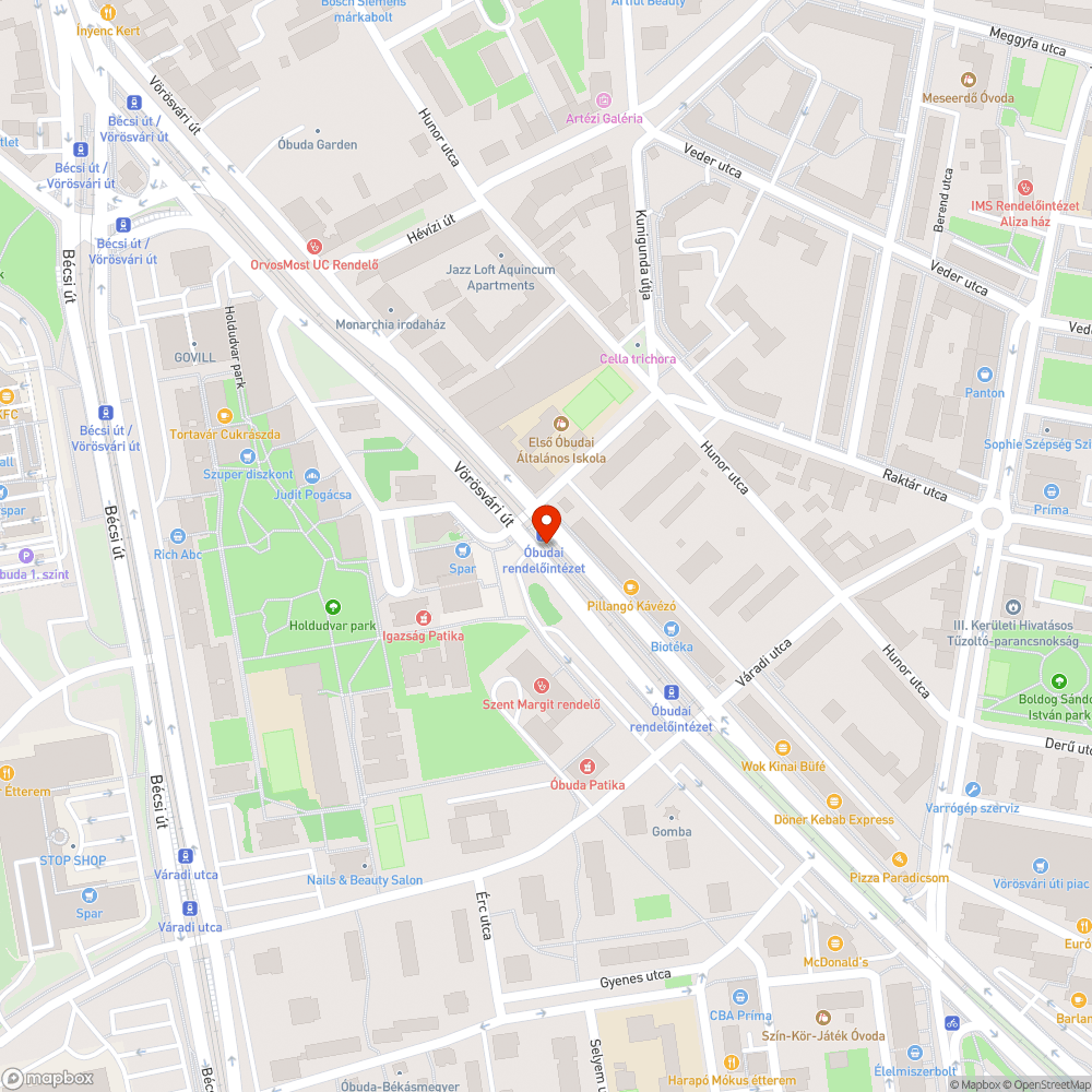 A megálló beázik és koszos bejelentés helye