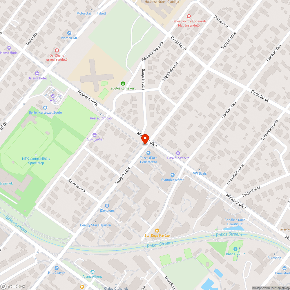 Zöldfelületen szabálytalanul parkolók bejelentés helye