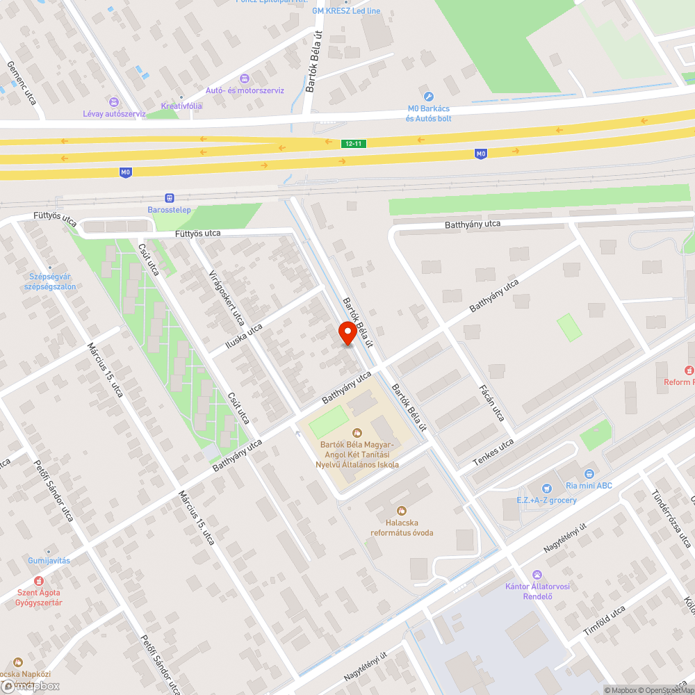 Lehetetlen kozlekedes bejelentés helye