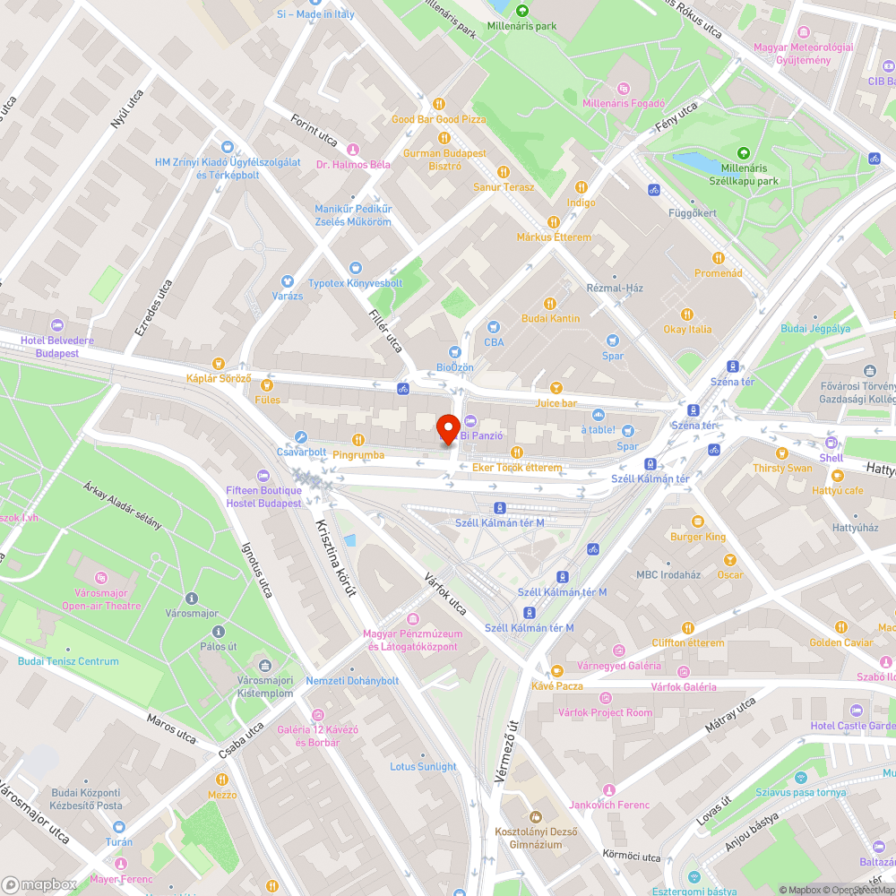 Rendszeres járdán parkolás bejelentés helye