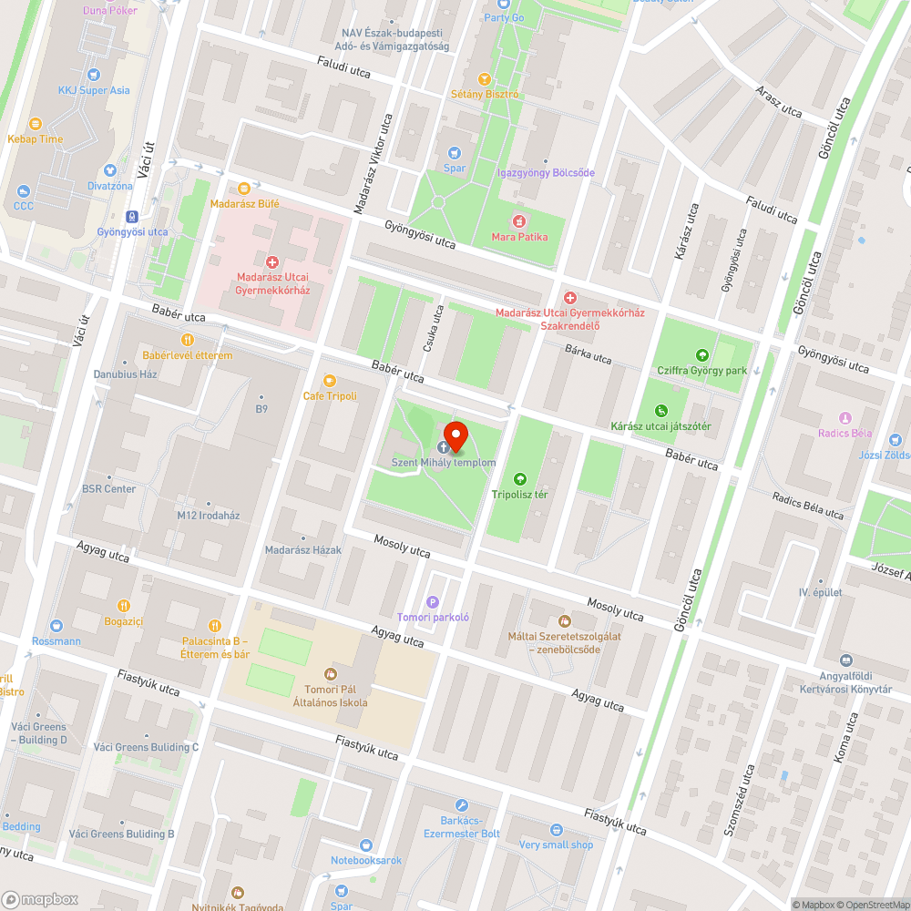 Kidőlt, balesetveszélyes poller bejelentés helye