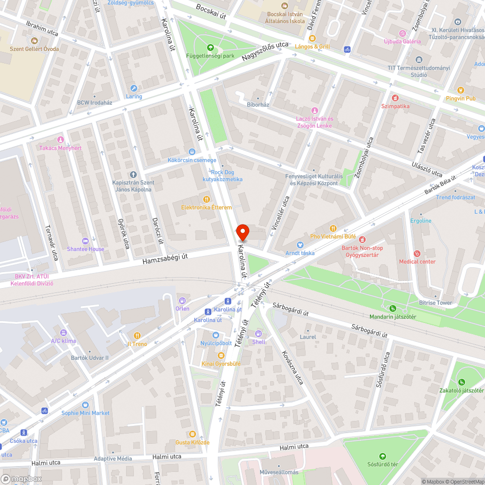 Balesetveszélyes jelzőlámpa bejelentés helye