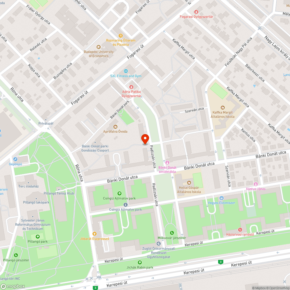 Kidobott kanapé bejelentés helye