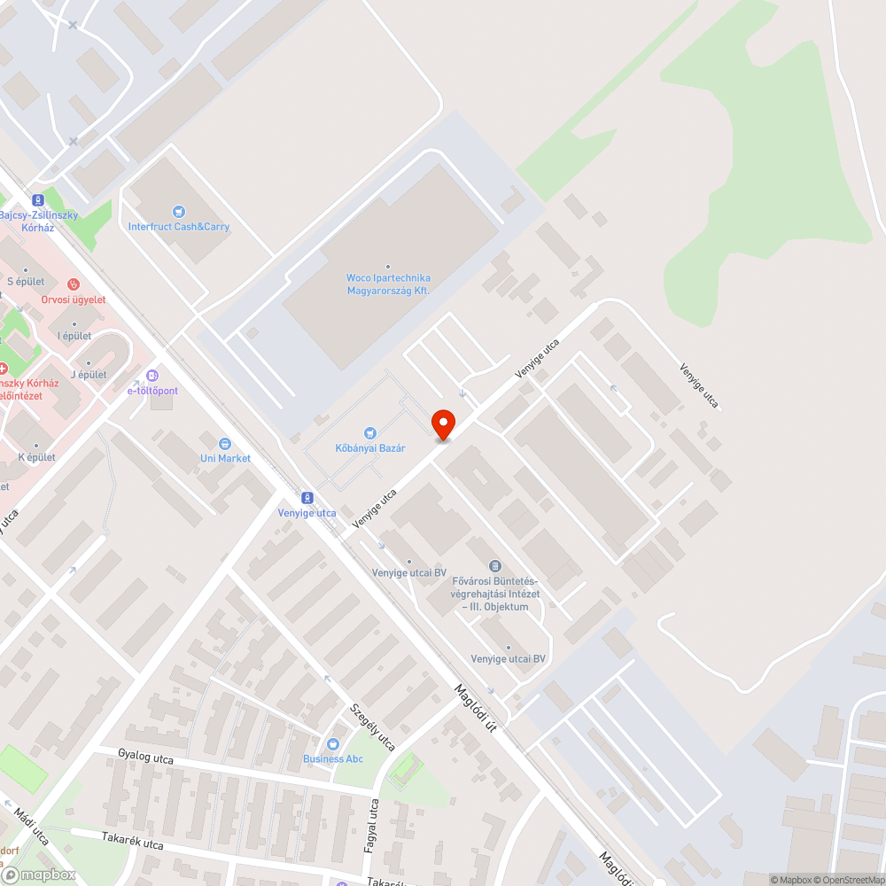 Egy kupac szemét bejelentés helye