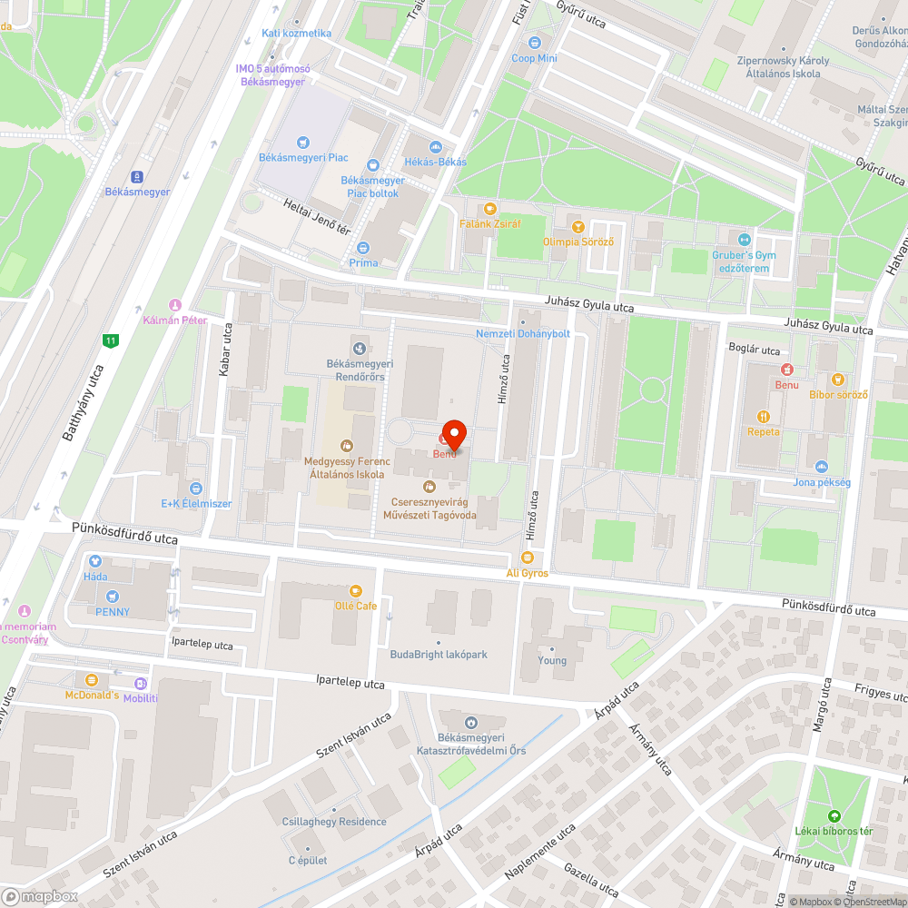 Kiégett a lámpa bejelentés helye