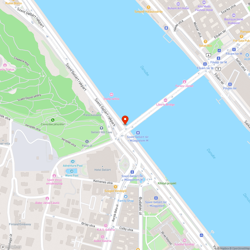 Szemét helyett, uszadék. bejelentés helye