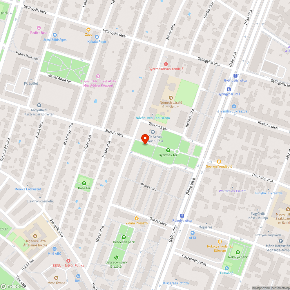 Letörött faág bejelentés helye