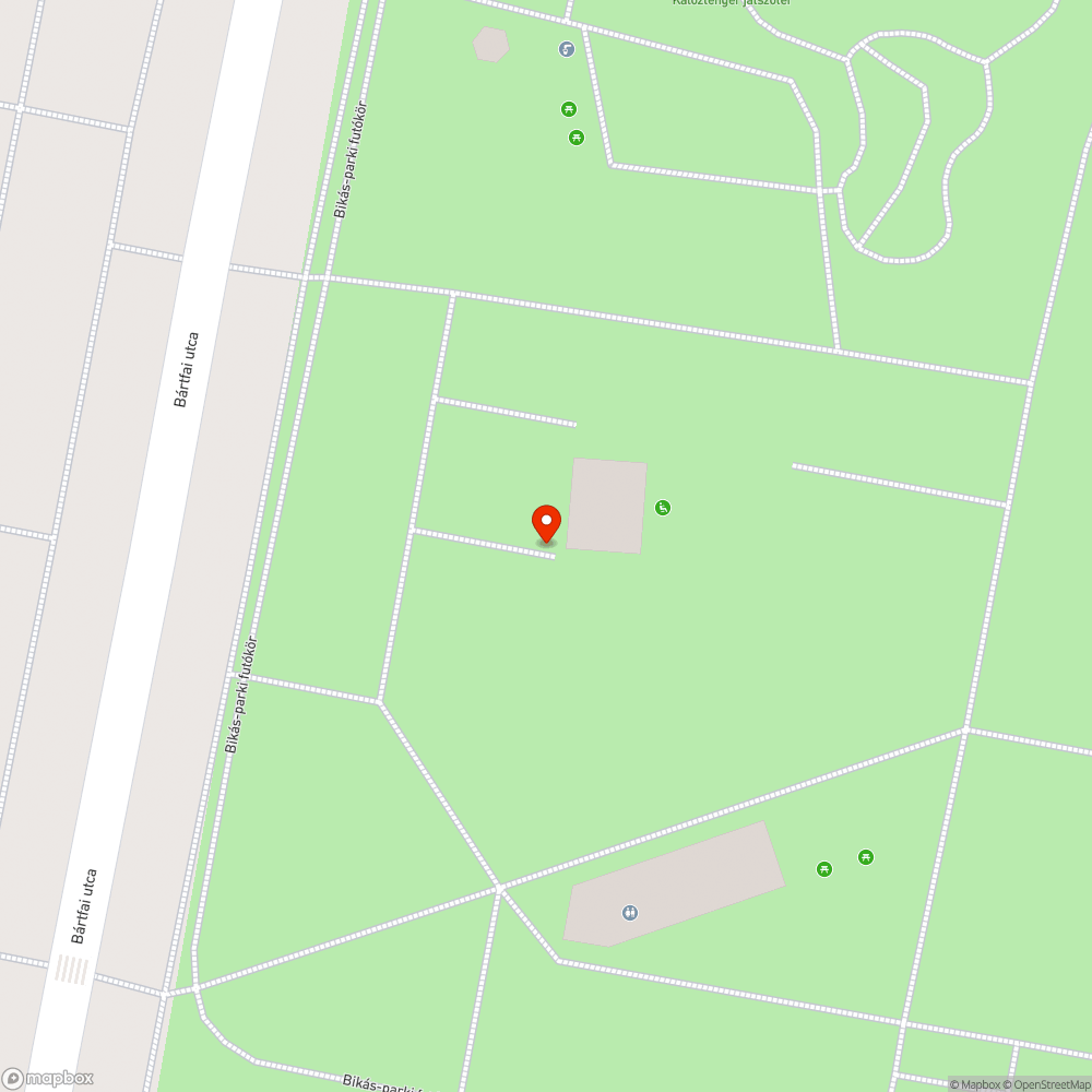 Bikás park kiálló csavarok a padokon bejelentés helye