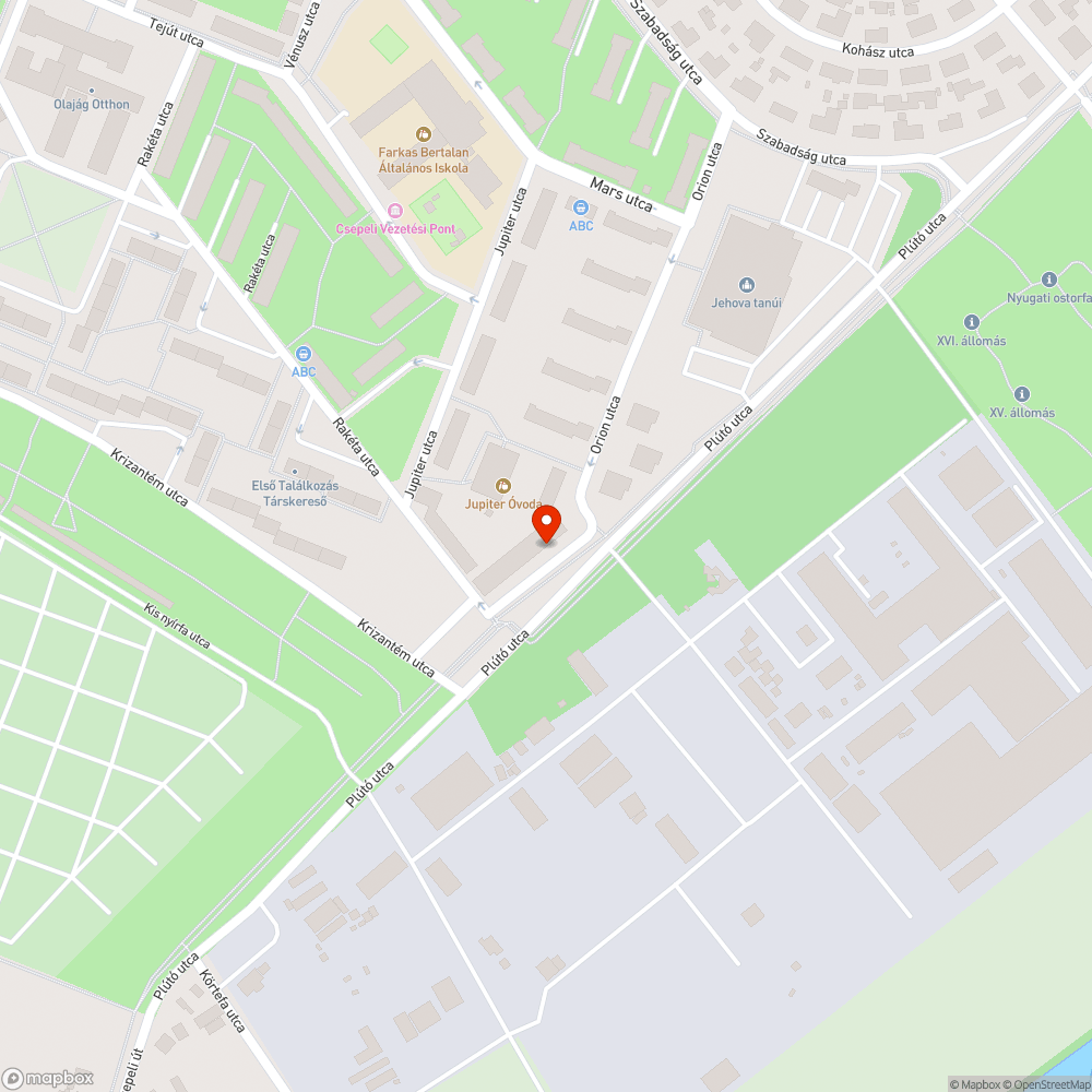 Csepel, Orion utca szemét bejelentés helye