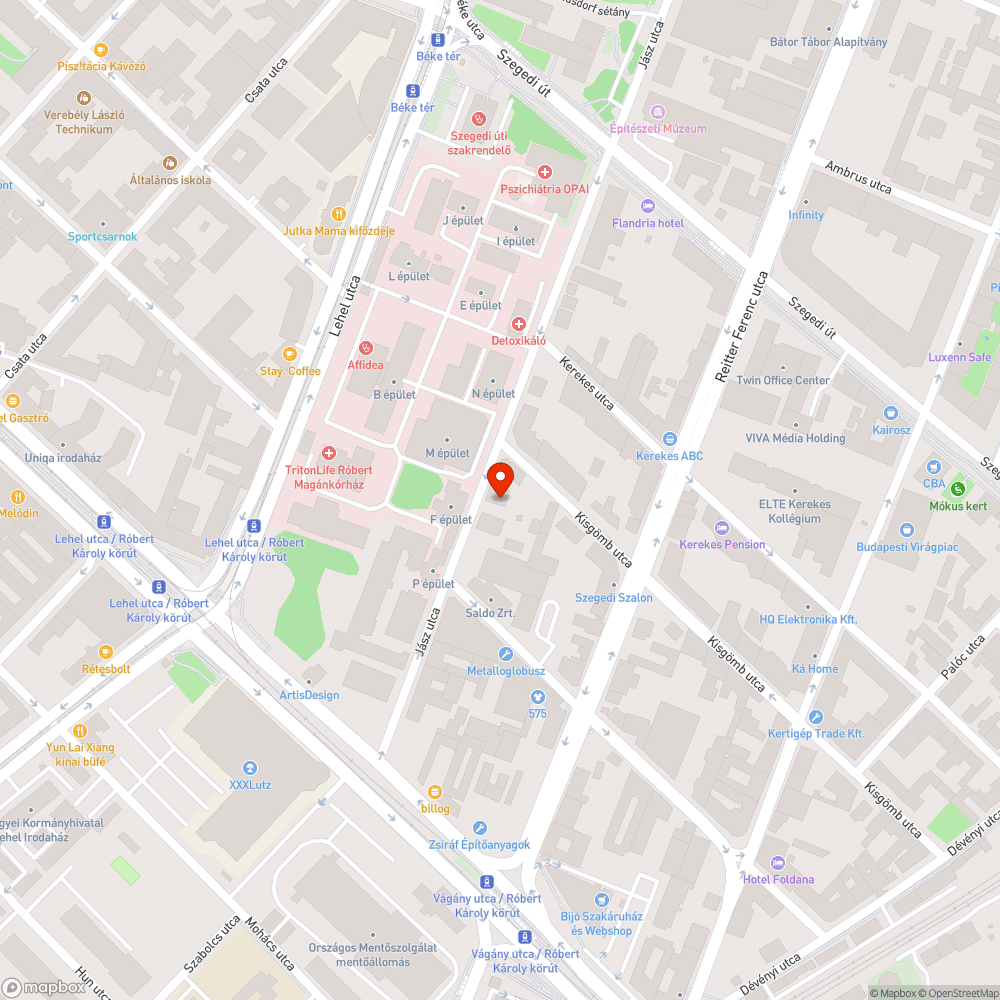 Defektes , elhagyott jármű bejelentés helye