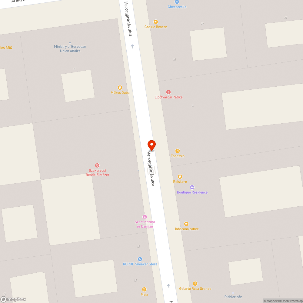 Zebra hiányzó táblával 2. bejelentés helye