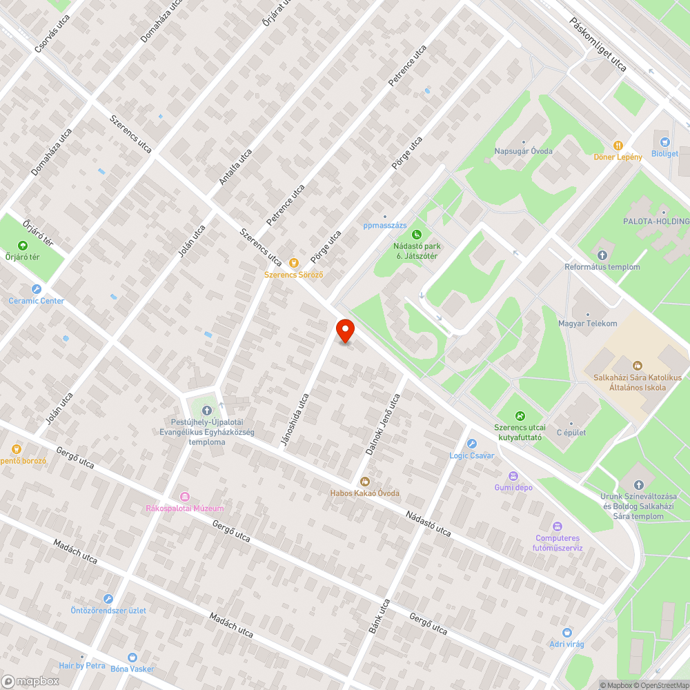 Fa bejelentés helye