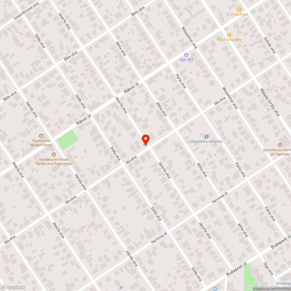 Illegális szemétlerakás bejelentés helye