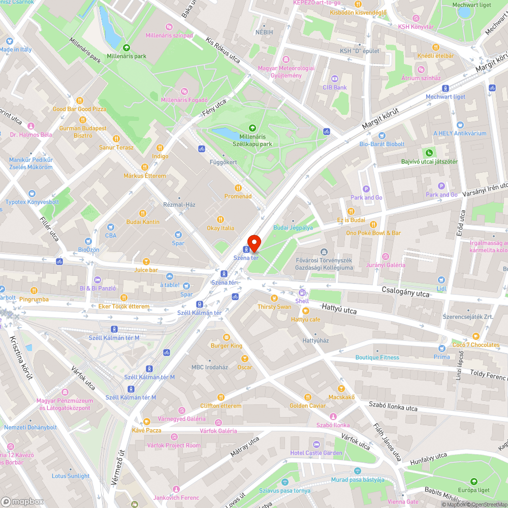 Összefirkált felületek bejelentés helye