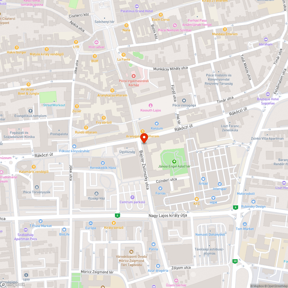 Szétvert kerékparos villanyrendőr bejelentés helye