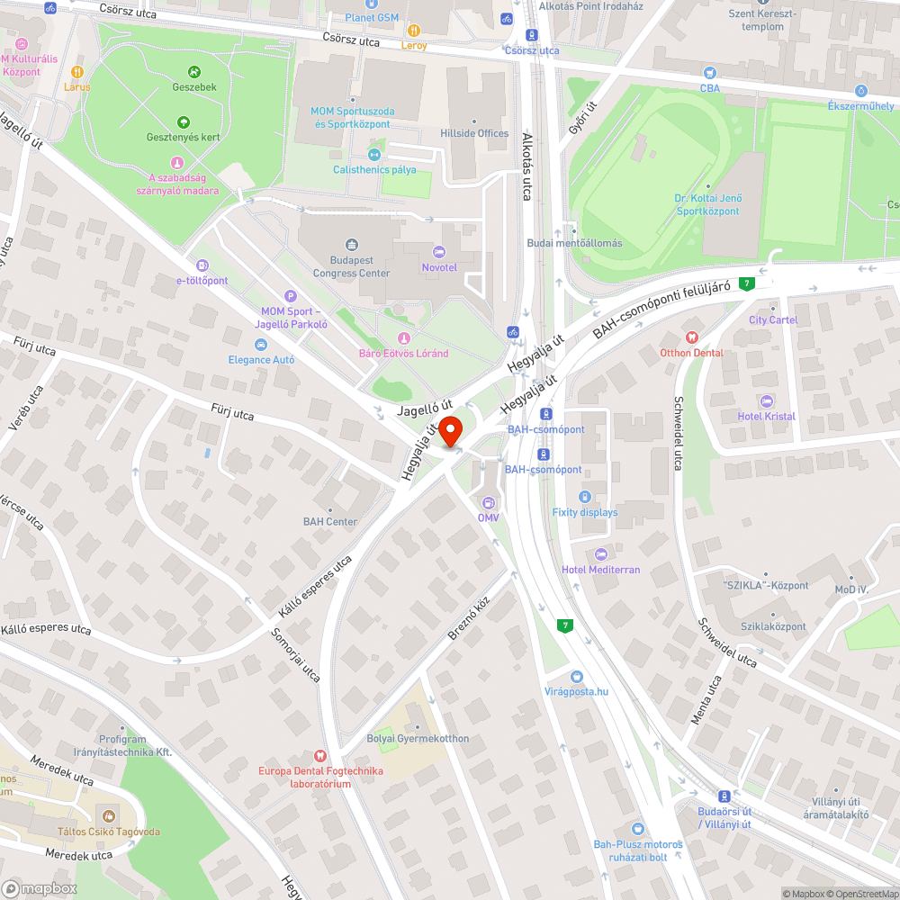 Félreértett jelzőlámpa, balesetveszély bejelentés helye